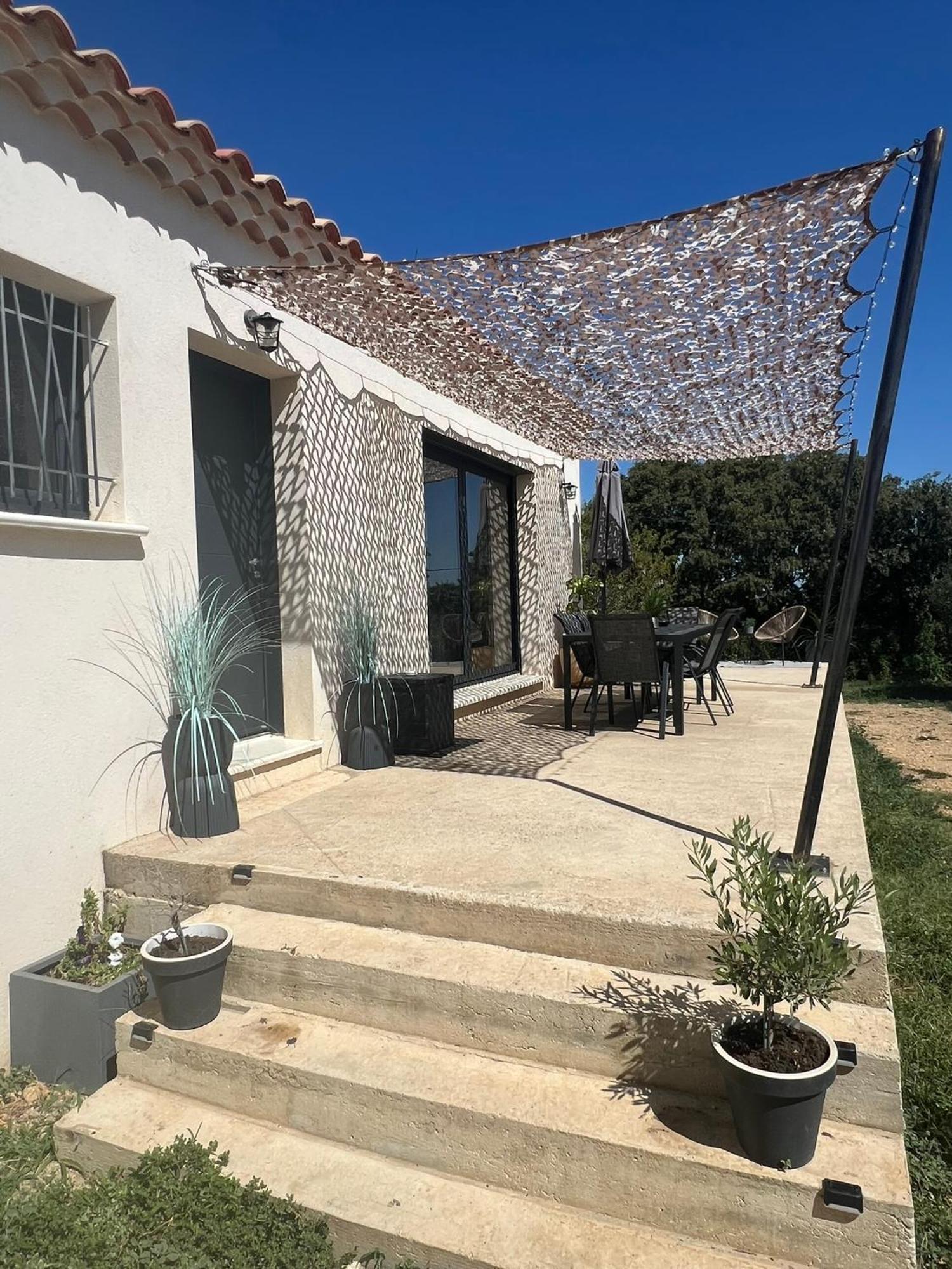 Agreable Villa Recente Au Coeur D'Un Charmant Petit Village Sernhac ภายนอก รูปภาพ
